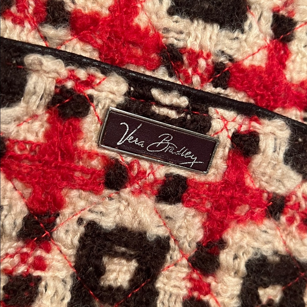 vera bradley wool tote - Picture 2 of 7